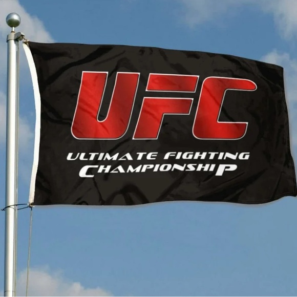 UFC Black and Red Flag - Picture 2 of 3